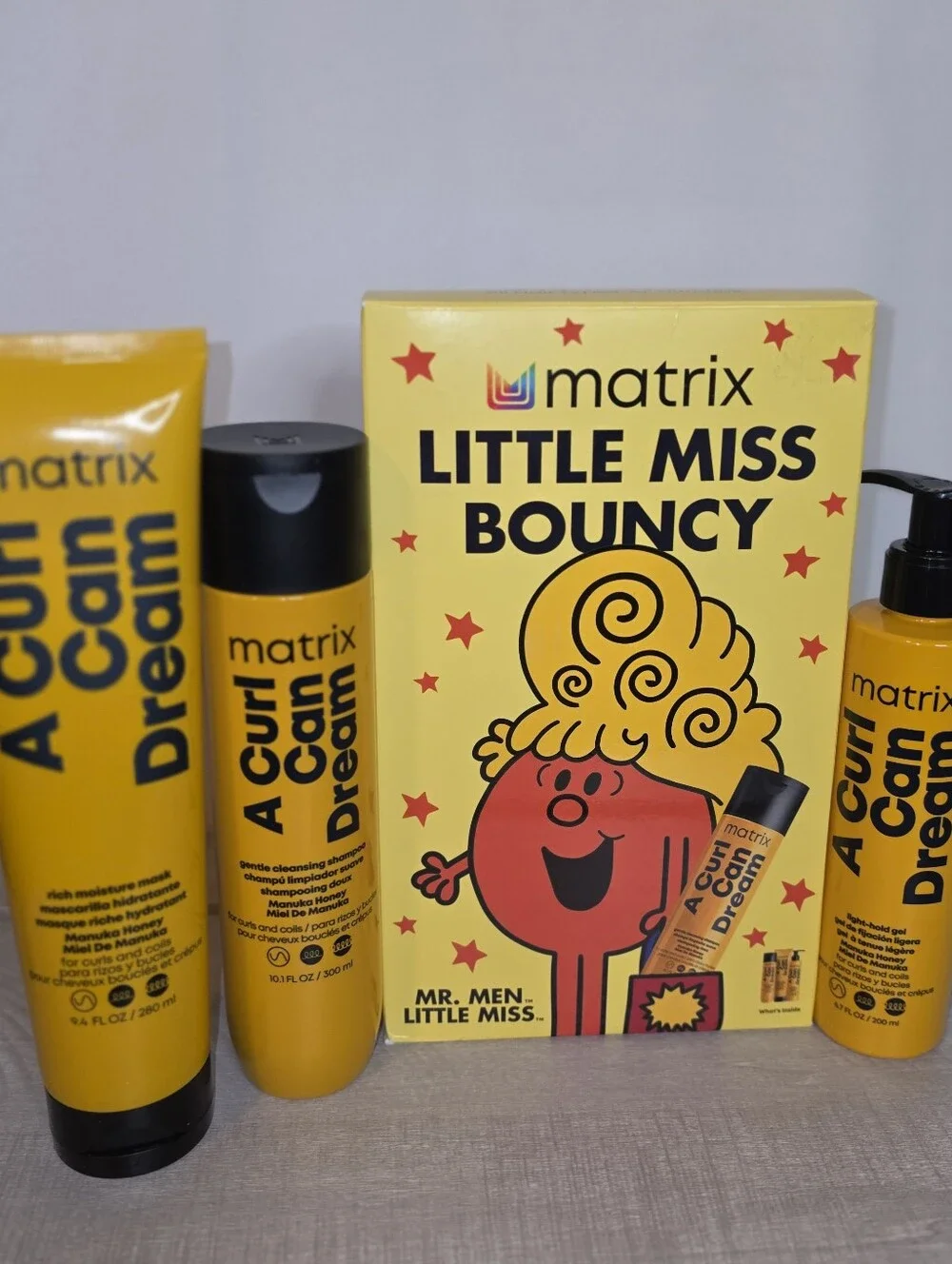 New Matrix Little Miss Bouncy A Curl Can Dream Hair Care Gift Set